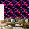 Watercolor Galaxy Wallpaper Black, Plum and Purple 50x1000