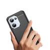 Phone Case For Oppo Reno13 ,flexible Tpu Fiber Protective Cover For Oppo Reno13