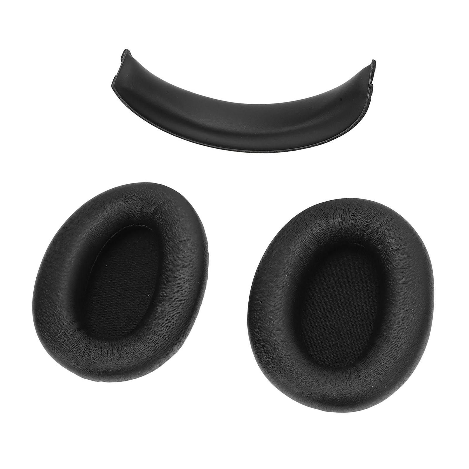 

Амбушюри та накладка на оголів я з протеїнової шкіри Комплект амбушюр та накладки на оголів я для навушників W800 Plus