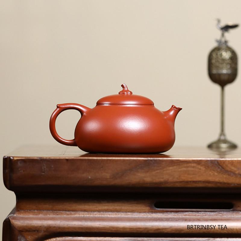 160ml Chinese Yixing Purple Clay Teapots Tradition Handmade Beauty Tea Pot Raw Ore Zhu Mud Kettle Household Zisha Tea Set