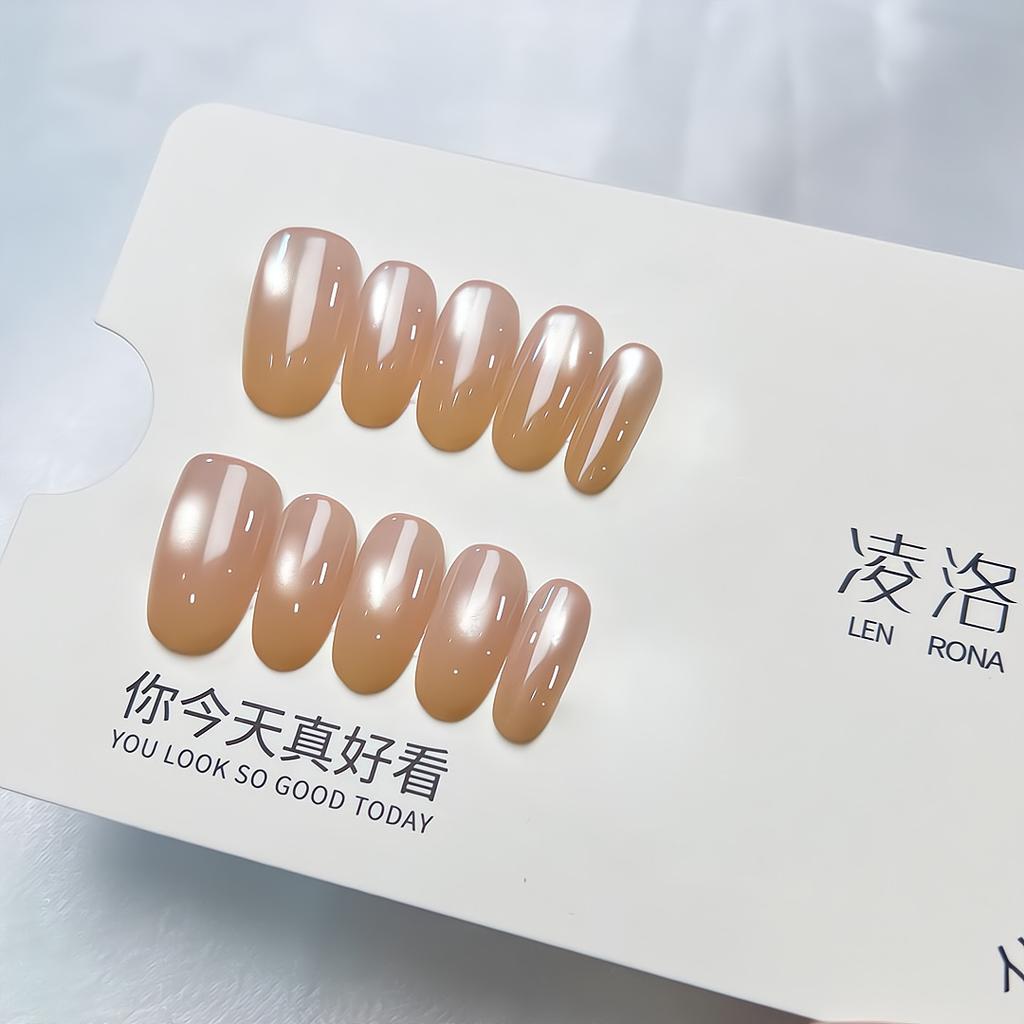 Press On Nails Medium Stiletto Glitter Fake Nails Press Ons with Design Reusable Acrylic False Nail Full Cover Glue On Nail Stick On Nail for Women