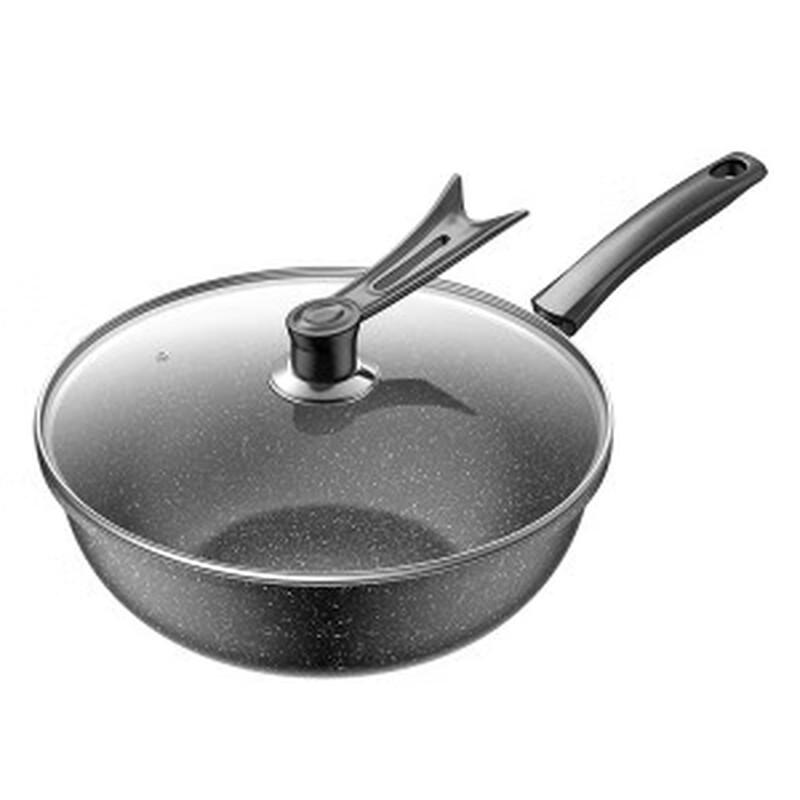 

Wutuo 32cm Maifan Stone Non-stick Wok with Lid