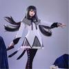 Anime Akemi Homura Cosplay Skirt Magical Girl Cosplay Costume Fighting Uniform Stockings Daily Outfit Halloween Party Outfits