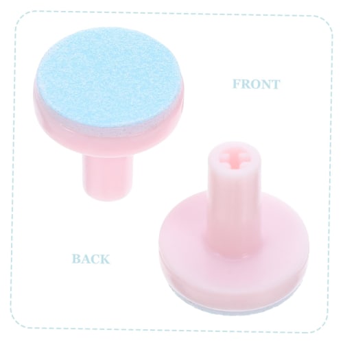 TIDTALEO 6-Piece Replacement Pads for Baby Electric Nail Trimmers, Quiet Nail File Pads