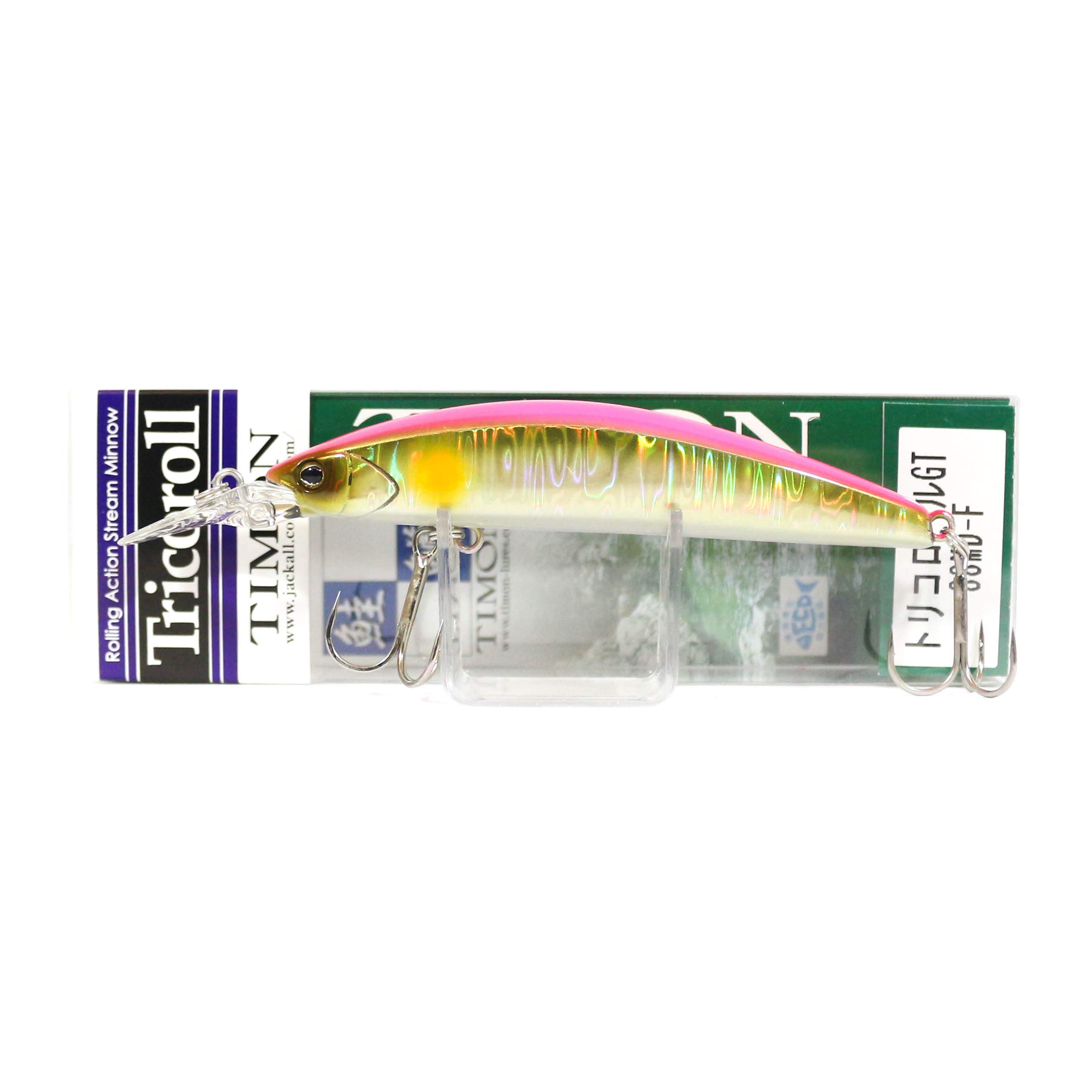 JACKALL Воблер Tricolor GT 88мм Розовый Аю 88MD-F 10.8г