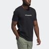 Adidas Adcrs Grafikdruck Rundhals Sport-T-Shirt Herren Tops Schwarz GM1209