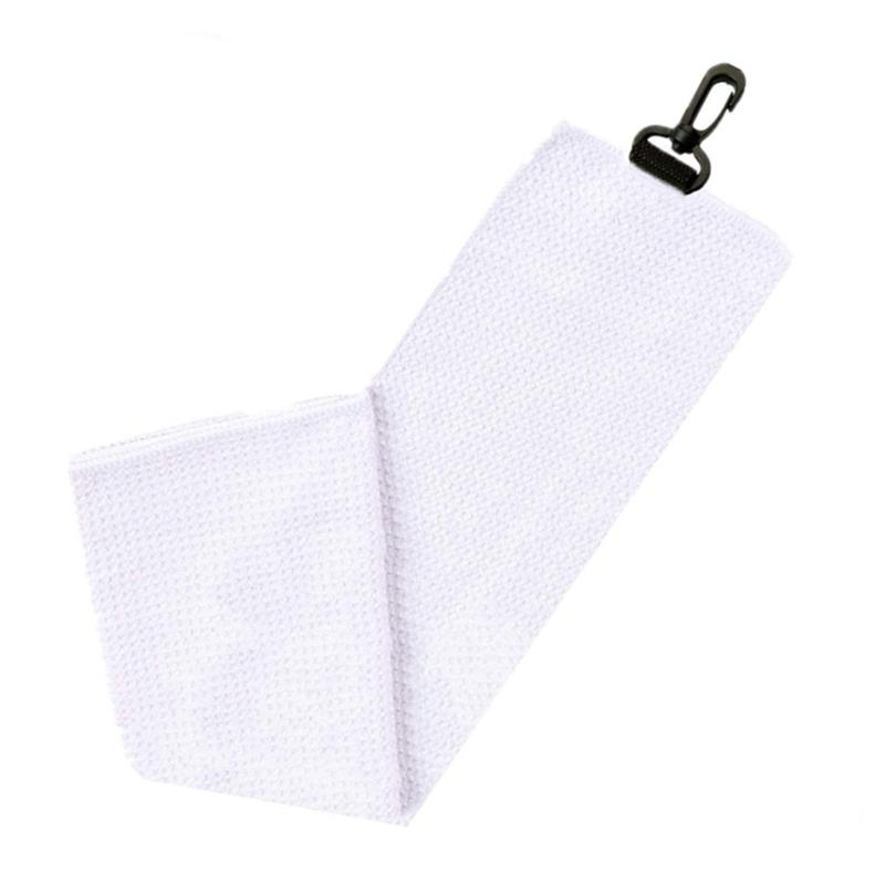 Golf Towel Microfibers Fabric Golf Towel Cleanings Wipe Cloth with Buckle Hook