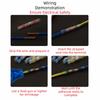 50/100Pcs Thermal Insulation Heat Shrink Tubing Wire Crimp Butt Terminals  Electric Connector Set