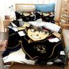 Anime Black Clover Asta Bedding Set Duvet Cover Bedroom Comforter Covers Single Twin King _Size Quilt Cover Home Textiles