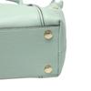 Michael Kors Satchel Shoulder Bag Handbag Cowhide Light Green Women 35S0GYZS3L Used