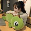 Nuovo Peluche Dinosauro Grande Lungo e Adorabile Morbido Cartone Animato Bambola Animale Ripieno Cuscino per Dormire Fidanzato Regalo di Compleanno Bambina