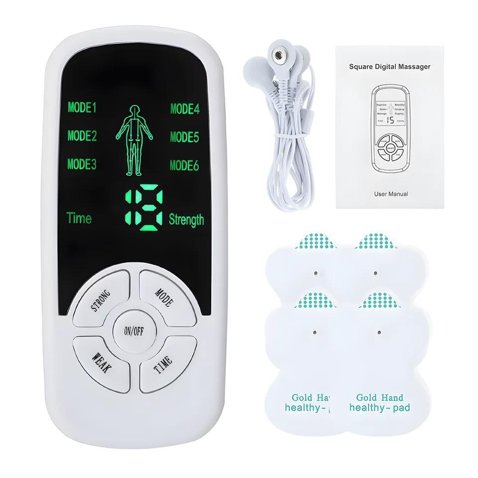 Tens Machine Digital Therapy Electric Full Body Massager Pain Relief Portable Slimming Massager