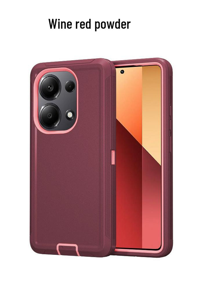 Redmi Note 13 Pro & POCO M6 Pro Anti-Drop Full-Coverage Protective Phone Case