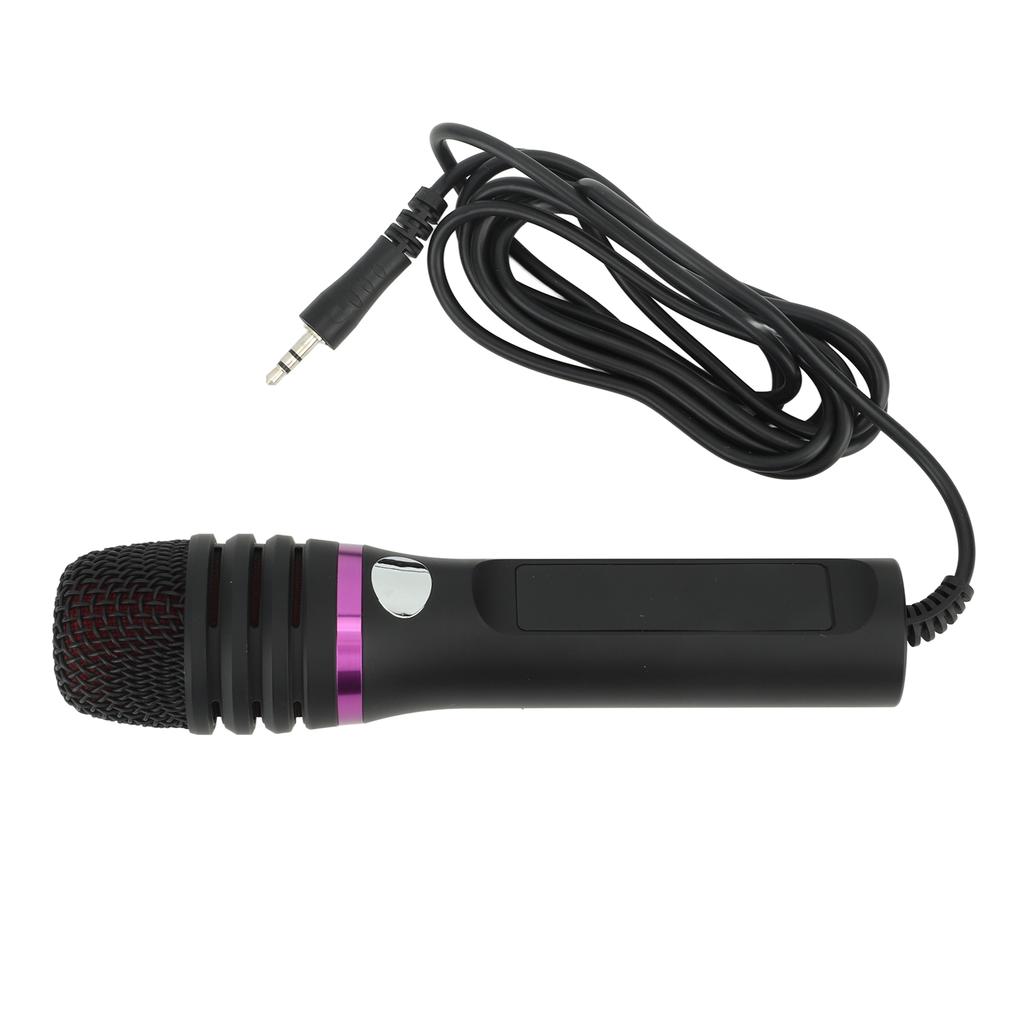 3.5mm Microphone Cardioid Pickup Noise Reduction Wired PC Laptop Mic with Tripod Stand Pop Filter for Gaming Recording