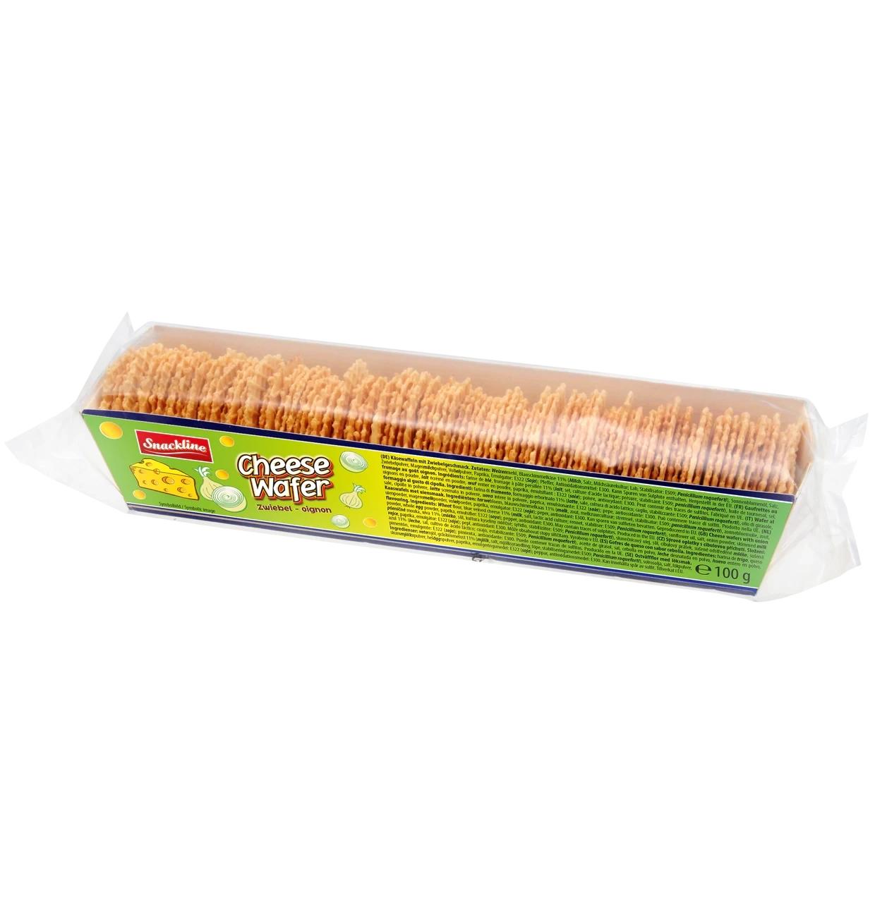Gaufrettes Snackline Fromage et Oignon 100 g