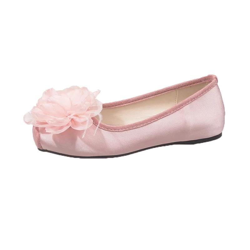 Fashion Flower Women Flats Shoes Casual Women's Sandals Fashion Loafers Shoes Elegant 2025 Summer Sneakers New Comfort Dress Woman Shoes