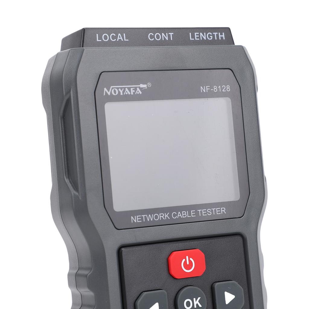 Network Cable Tester, Ethernet Cable Tester for CAT5 CAT6, Wire Tracer with RJ45 Port NF 8128