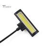 Rechargeable LED Reading Lamp with Eye-Care Technology Portable Clip-On Design Multi-purpose Horizontal Head Reading Light