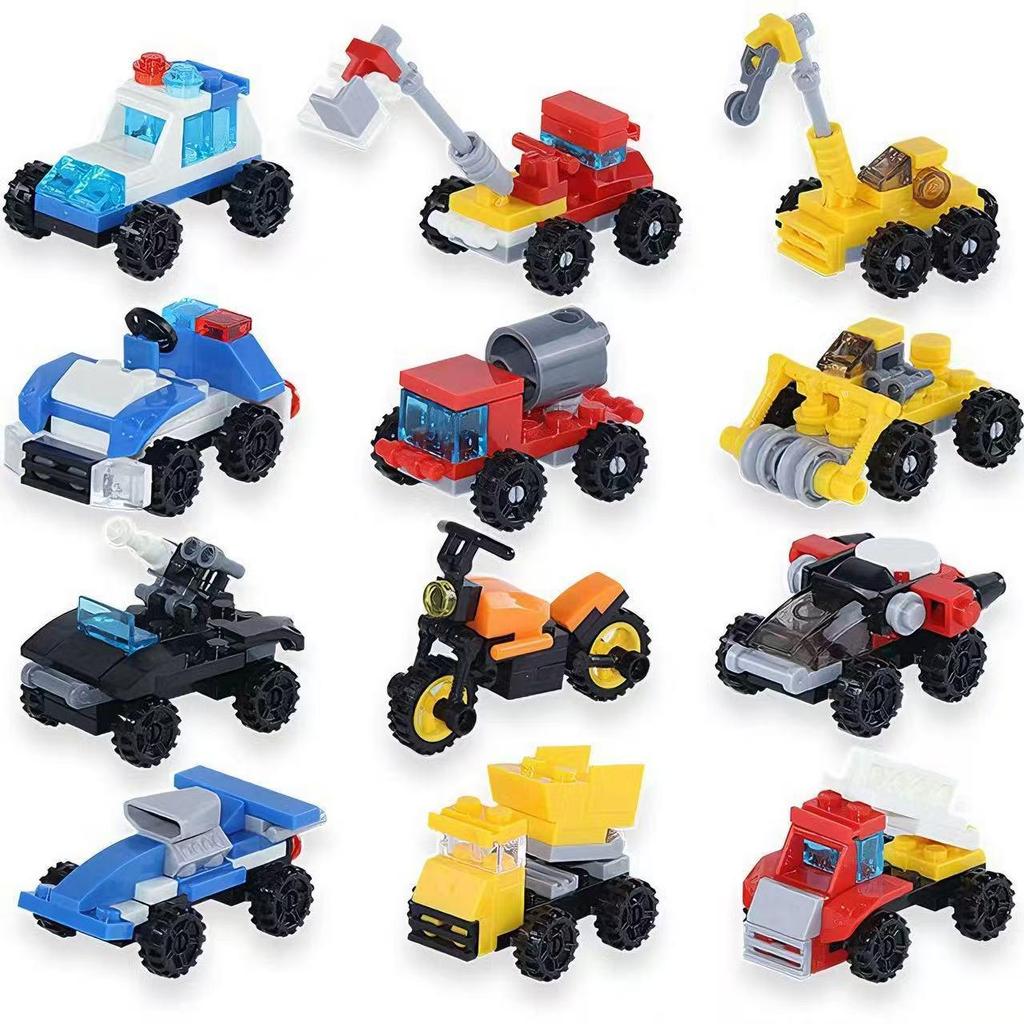 Children's Educational Building Blocks: Engineering Vehicle Toys for Kindergarten Gifts
