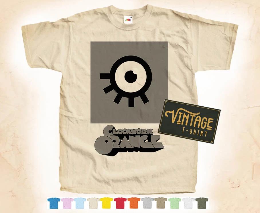 

Black Print CLOCKWORK ORANGE v.2 T-SHIRT Tee Vintage Poster 12 Colors S-5XL M