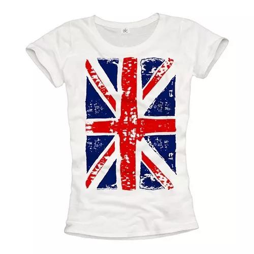 Футболка женская Англия UNION JACK Великобритания Соединенное Королевство UK Футболки Лондон- M