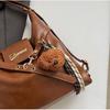 Portable casual handbag for short trips with one shoulder