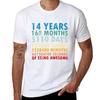 14 Years Of Being Awesome Gifts 14 Years Old 14 Birthday Retro Anniversary T-Shirt cute clothes t shirts for men