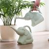 Charming Green Large Bonsai Watering Can with Long Spout for Gardening