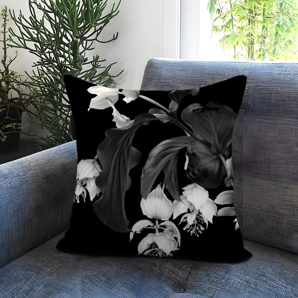 Klassische A-AllsaintsS Blumige Kissenhülle Bequeme Wendekissenhülle Ideal für Auto Sofa Schlafzimmer & Mehr