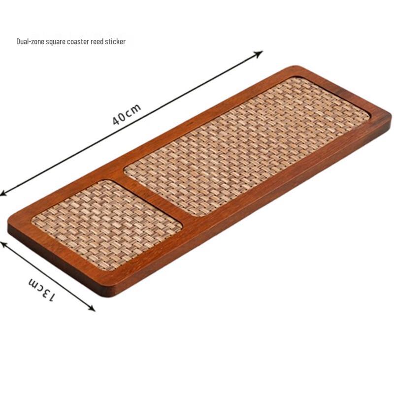 Multi-functional Solid Wood Tea & Snack Tray
