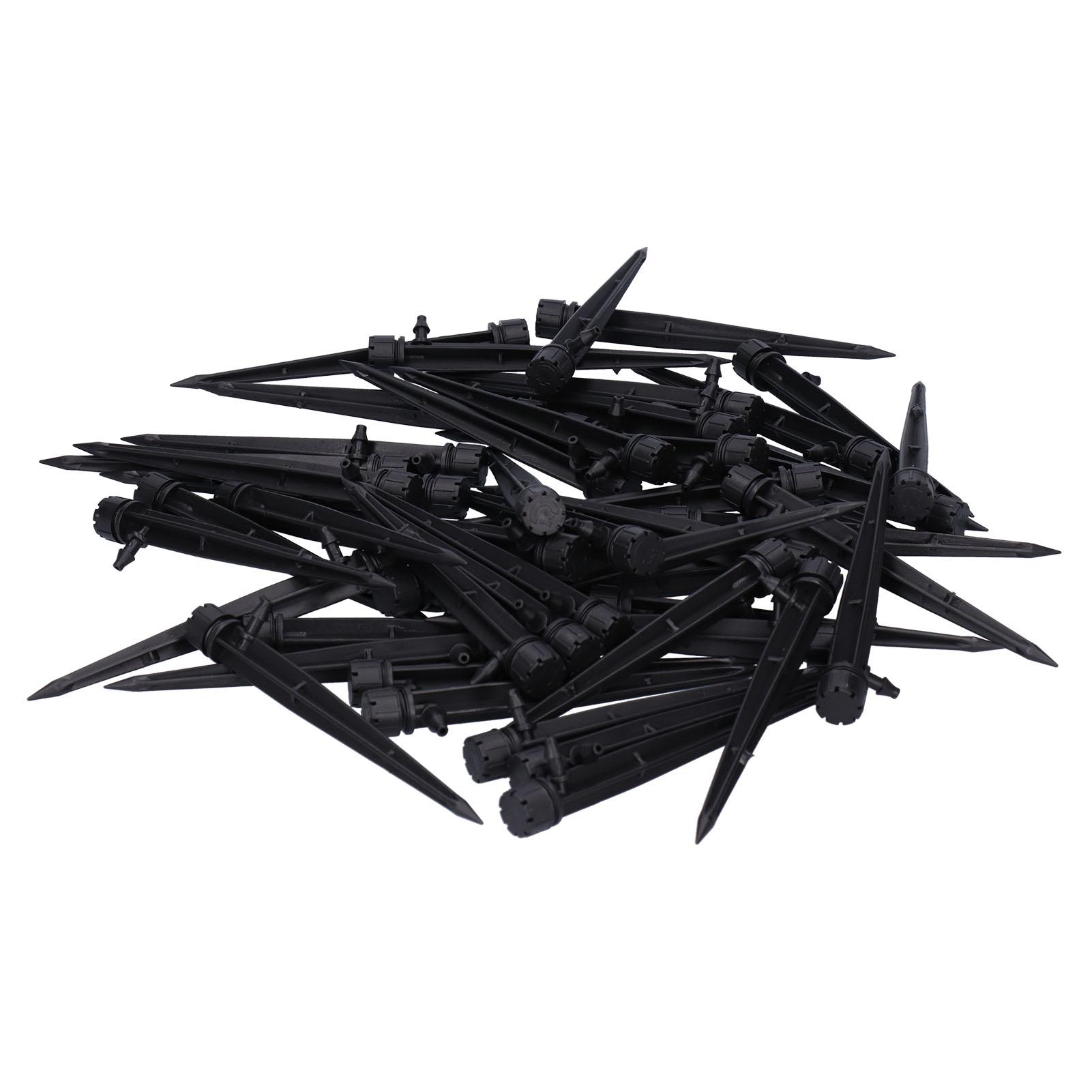 

50PCS 360 Degree Adjustable Irrigation Drippers 8‑Hole Garden Irrigation Sprinkler for 4 7 Hose