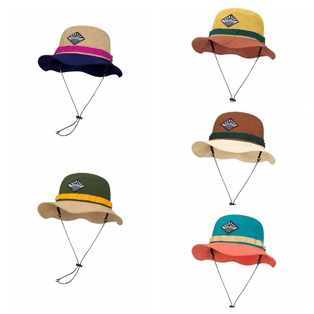 Big Brim Hiking Fisherman Hat Sunscreen Sun Protection Bucket Cap Western Cowboy Hat  Outdoor
