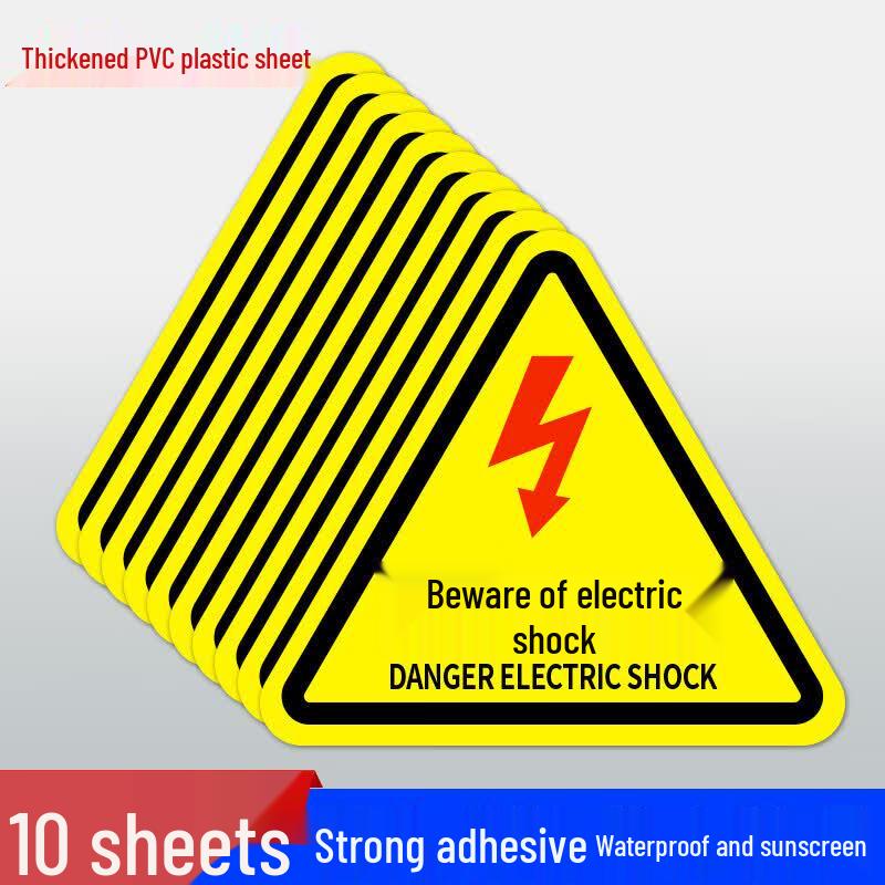 PVC Industrial Safety Warning Labels & Boards