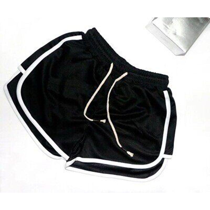 

Embroider Fashion Trendy Shorts for Men Summer Fitness American Sports Basketball Shorts Training Squat Running Three-Point Quick-Drying Three-Quarter Pants Black 2XL