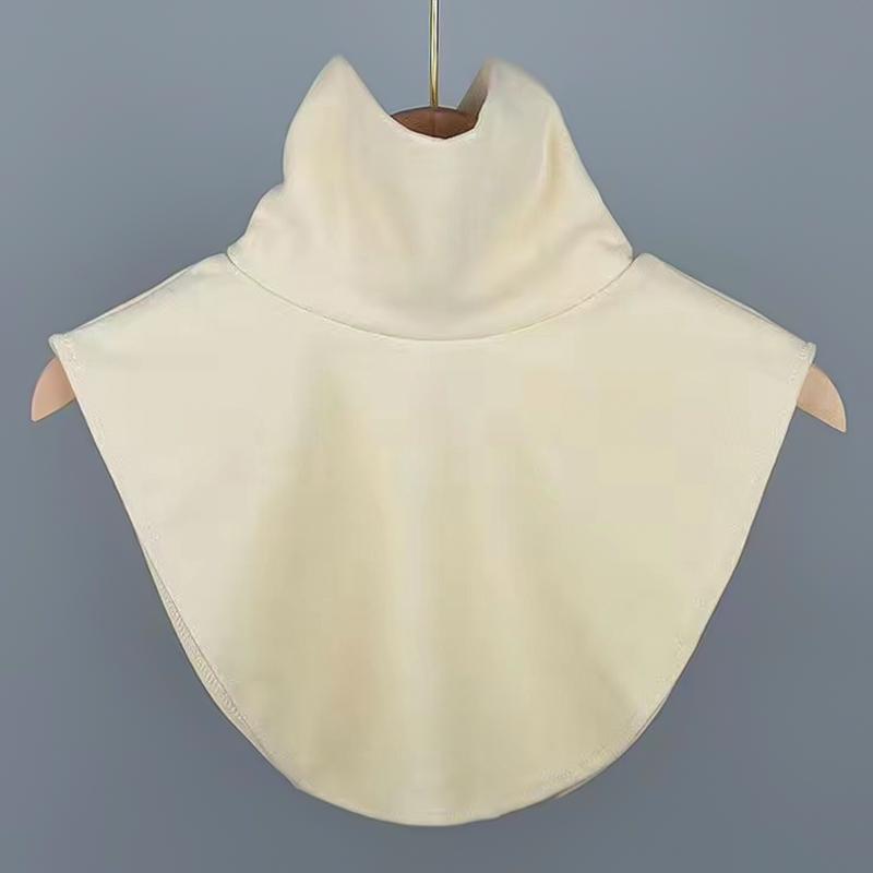1PC Neck Protection Innerwear Fake Collar Soft High Collar Decorative Collar Scarf Cover Skin-friendly German Velvet Warm