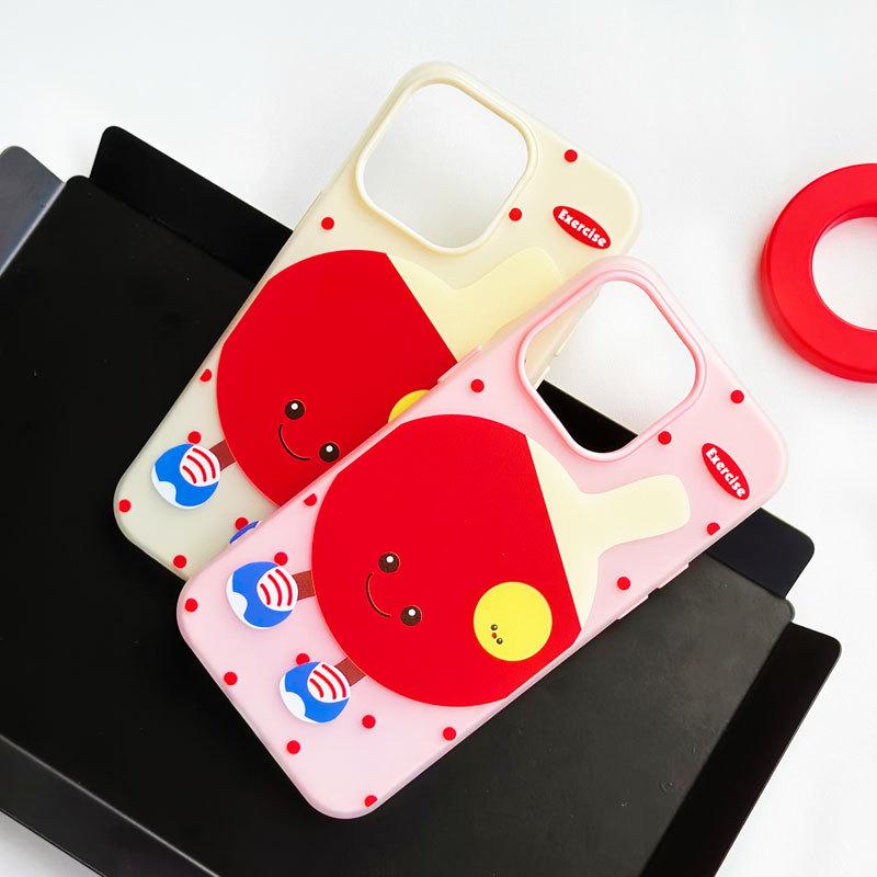 Zhitai Jelly Skin Case for iPhone 11/12/14 Pro Max/15 with Cartoon Design