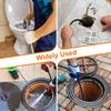 G1/4 Quick Connect Sewer Cleaning Nozzle High Pressure Washer Drain Hose Nozzle 5000PSI Pipe Dredge Washing Tool Accessories