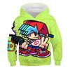 Felpe con cappuccio Anime Game Friday Night Funkin Felpe con stampa 3D Felpe con cappuccio per ragazzi e ragazze Pullover alla moda Cartoni animati Tute per bambini Abbigliamento