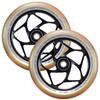Blunt / Envyscooters - Pack (x2) 120mm Gap Core - Noir/Or - Roues Trottinettes Freestyle