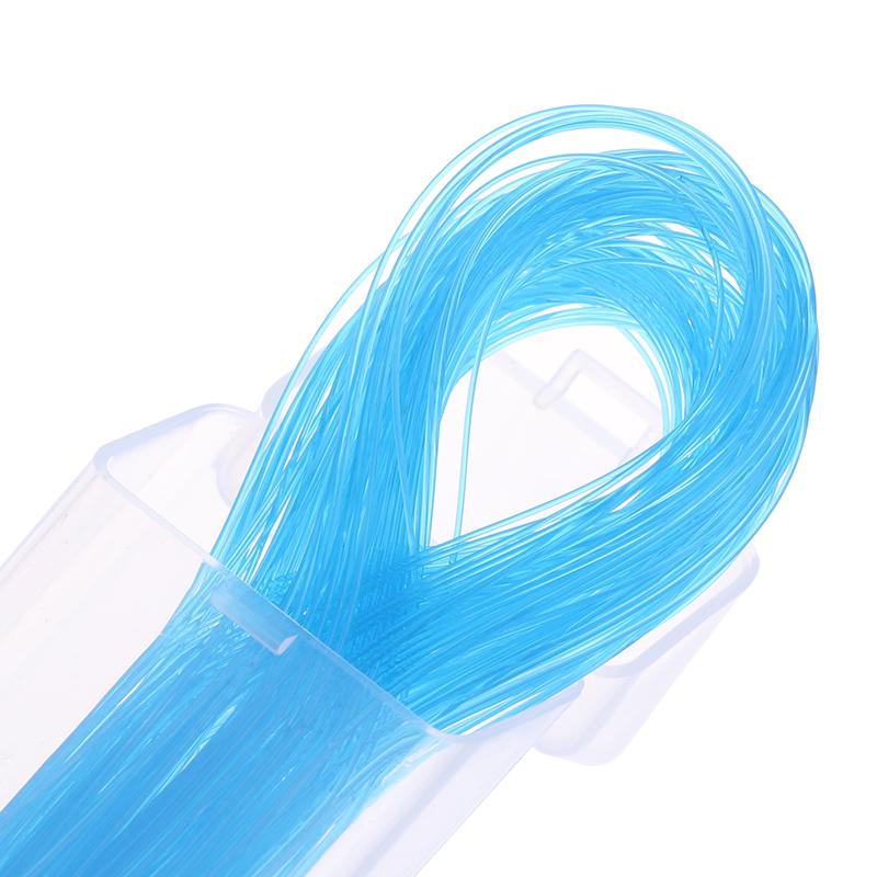 100Pcs Dental Floss Threader Dental Traction Line Oral For Crown Brace Bridge Implant Hoop Threading Braces Steel Traction