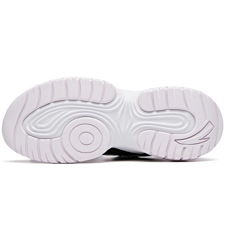 Anta Sports Low-Top Dad Shoes Women Sneakers Gray Purple 922027033-1