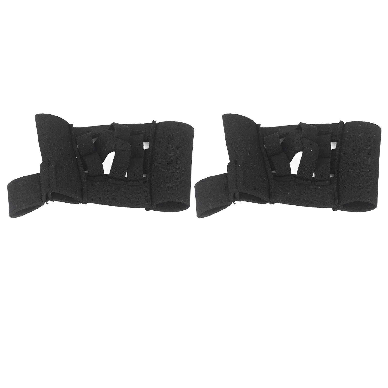 

2 шт. Тренировочная бейсбольная ловушка Черная Мягкая Удобная Мини-тренировочные бейсбольные перчатки для 1,5