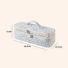 Cotton Hair Dryer Storage Bag Double-Layer Large Capacity Travel Storage Pouch Lightweight Makeup Bag Curling Iron Storage