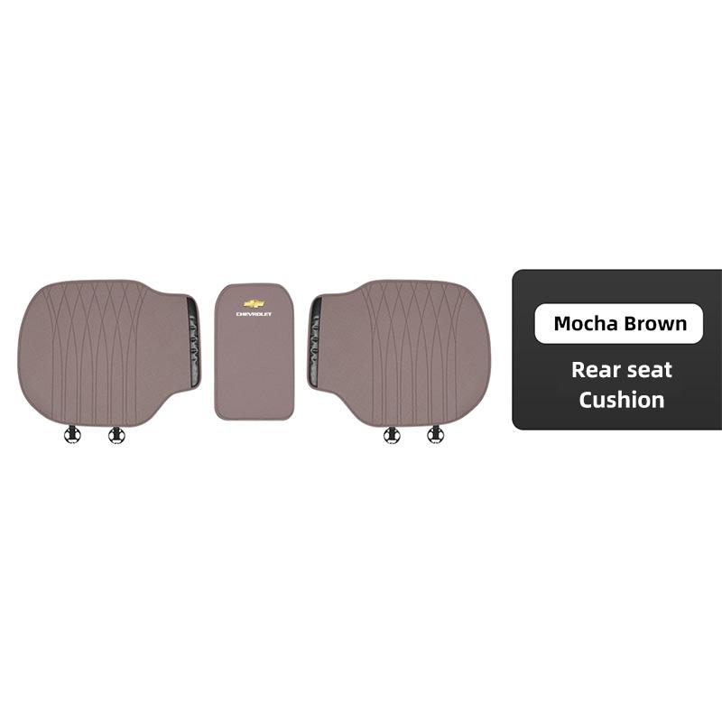 Nappa Leather Car Seat Cushion Cover Auto Sofa Cushioning For Chevrolet Corvette Montana TrailBlazer Silverado Traverse Camaro