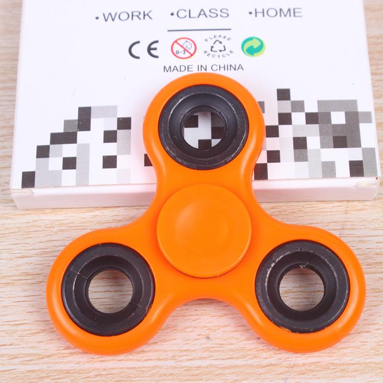 Creative Stress-Relief Alloy Fidget Spinner - Colorful Toy for Kids and Students