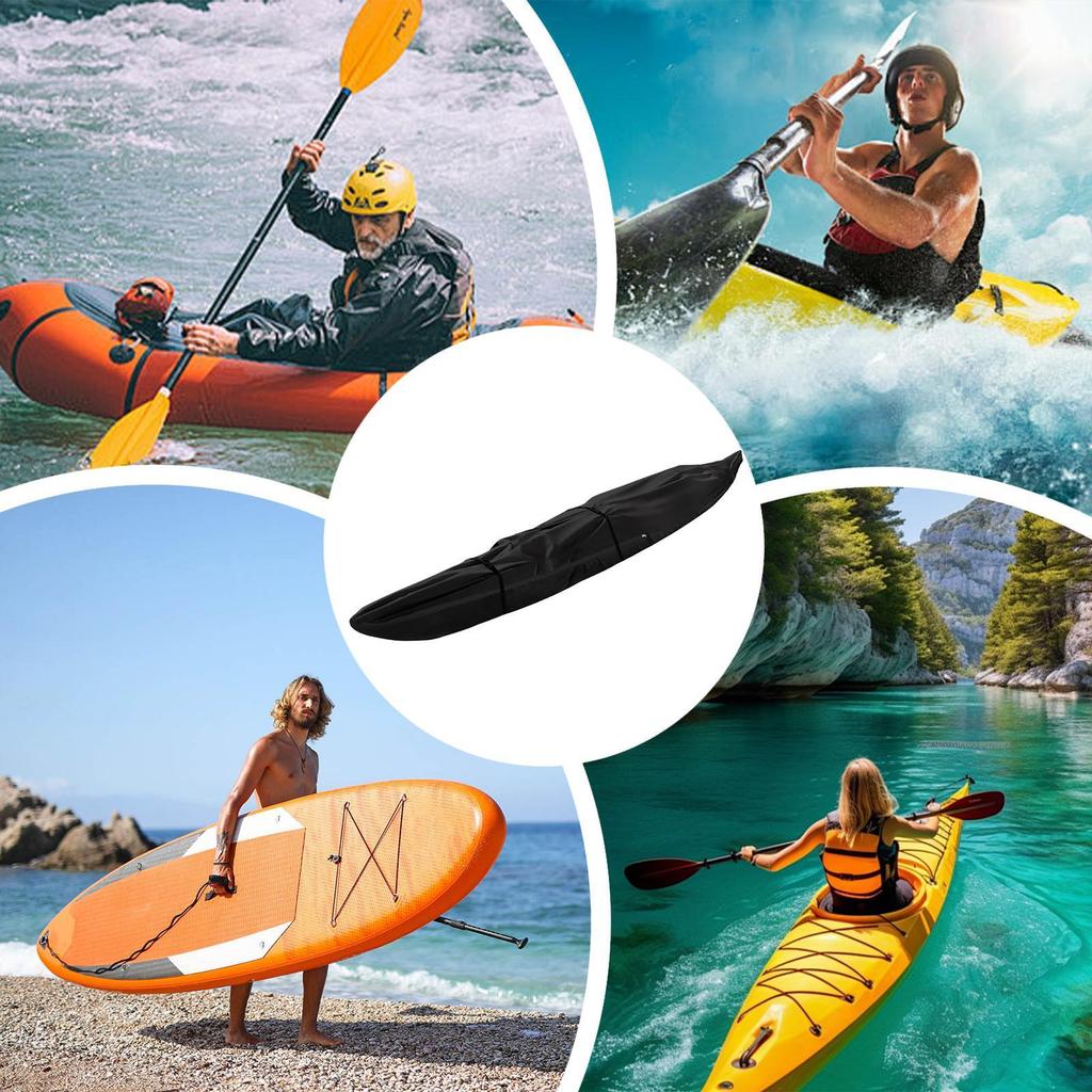 Universal Kayak Covers UV Protection Canoe Cover Waterproof Oxford Kayak Accessories Multiple Sizes Dust Cover Sunblock Shield