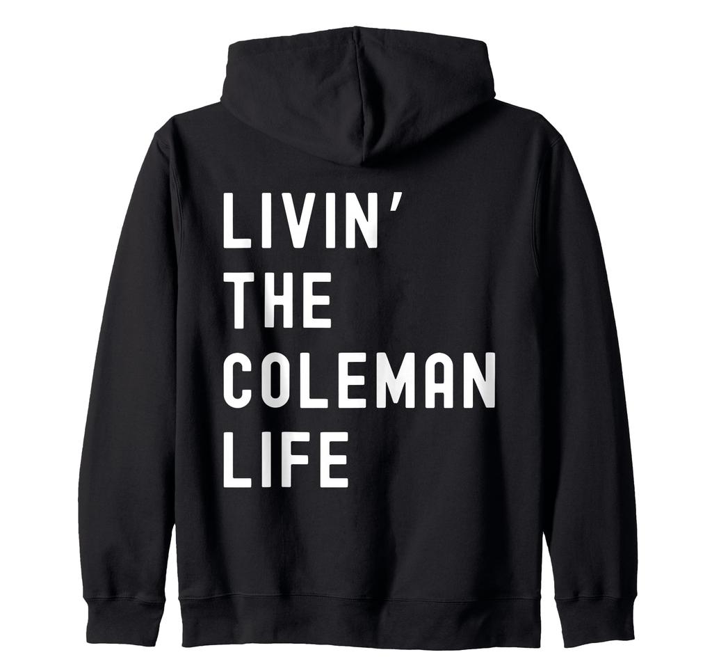 Living the Coleman Life Coleman Zip Hoodie