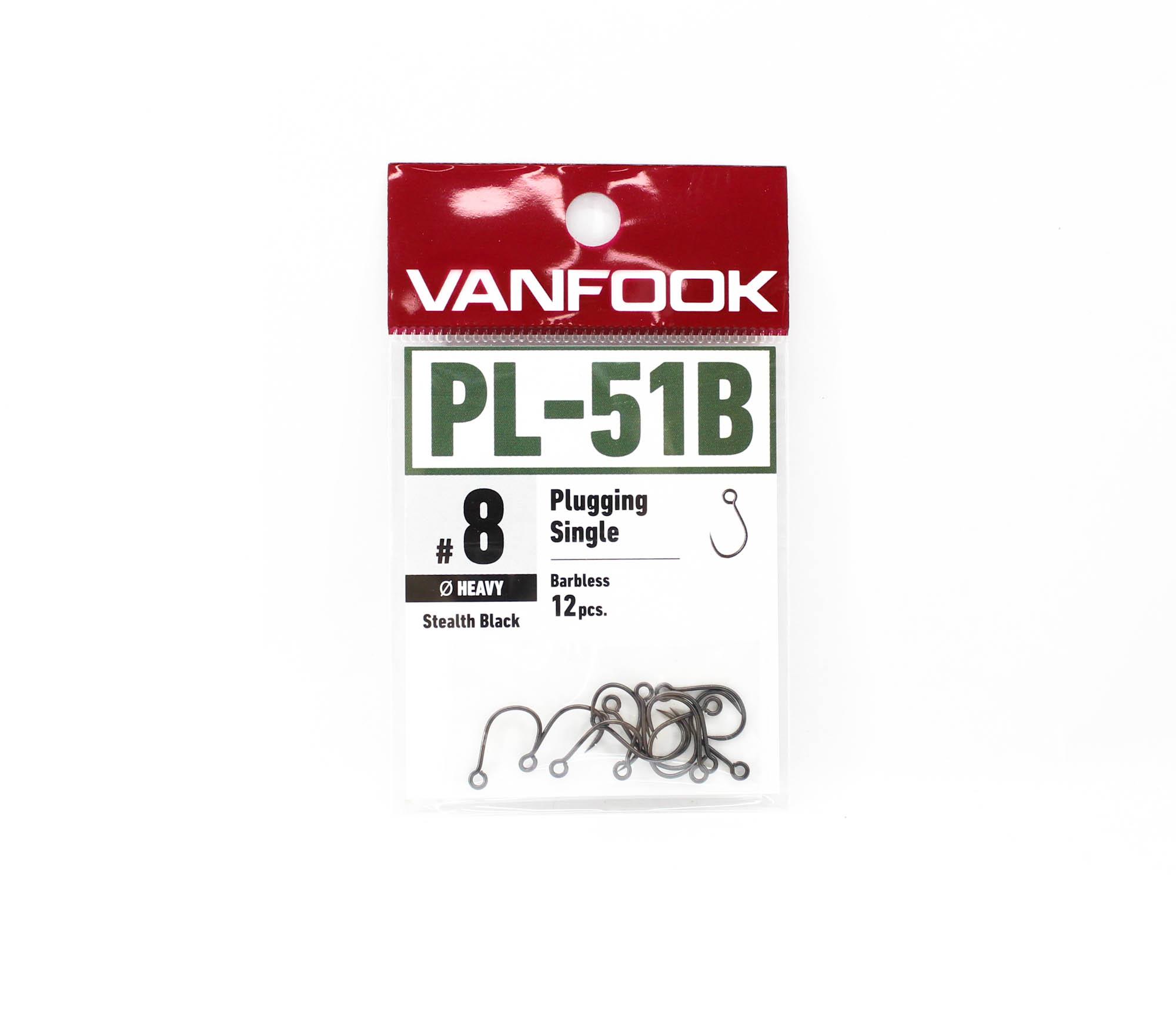

Vanfook PL-51B Plugging Single Hook Barbless Size 8 (9900)