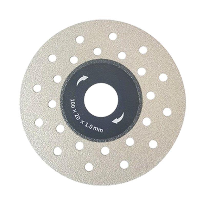 4-Inch Porous Widened Cutting Blade for Stone Ceramic 1mm Ultra-thin Saw Blade Slate Cutti Wheel Grinding Disc For Angle Grinder