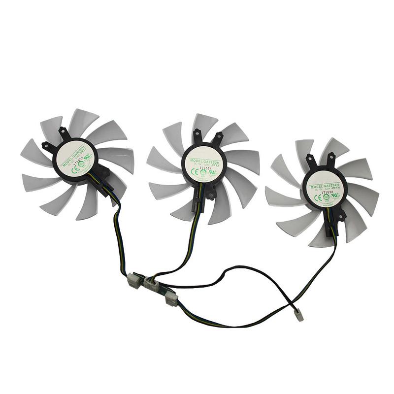 87mm GA92S2H Grafik Kartı Soğutucu Fan GTX 1060 1070 1070TI 1080 KFA2 GALAXY GEFORCE GTX1060 GTX1070 GTX1080 TI için Sıcak